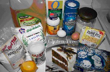 Ingredients for the Lemon Coconut Loaf